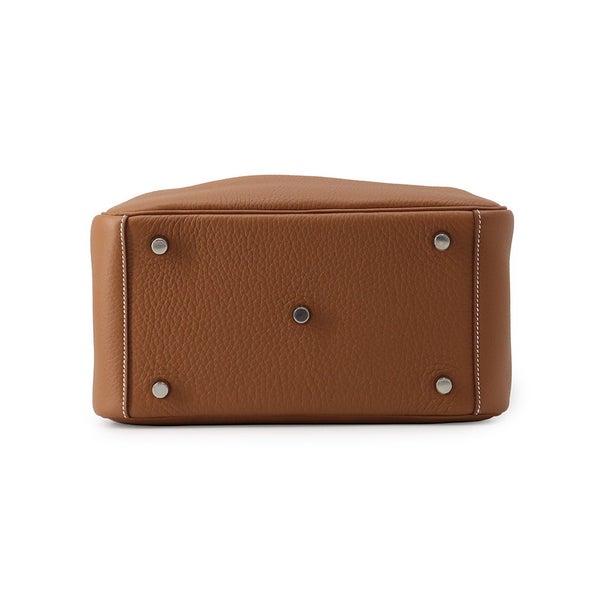 エルメス ハンドバッグ リンディ26  ゴールド/シルバー金具 トリヨンクレマンス G刻印 HERMES 2way ショルダーバッグ