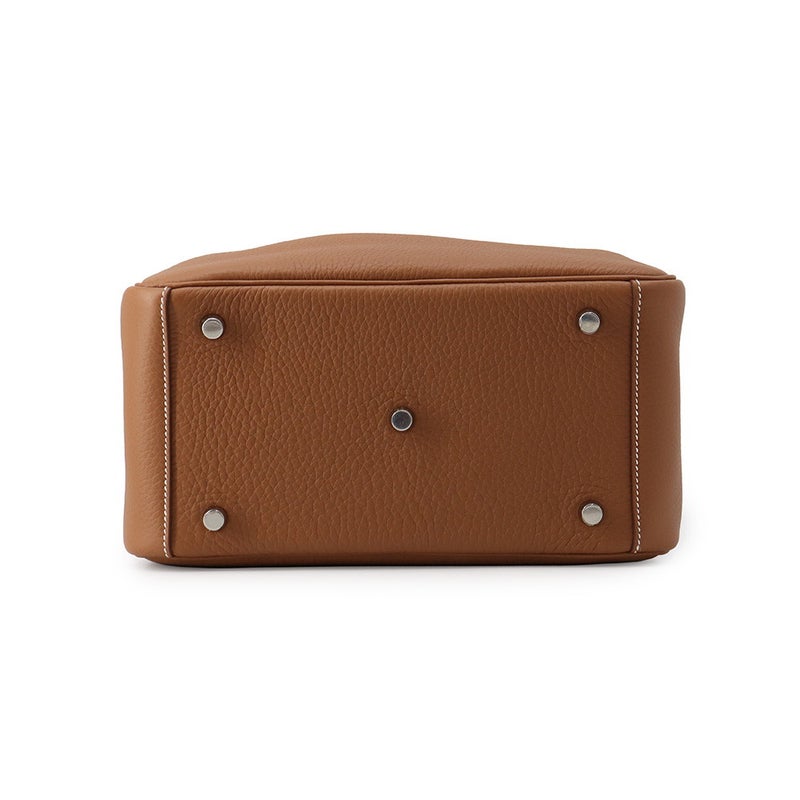 エルメス ハンドバッグ リンディ26  ゴールド/シルバー金具 トリヨンクレマンス G刻印 HERMES 2way ショルダーバッグ