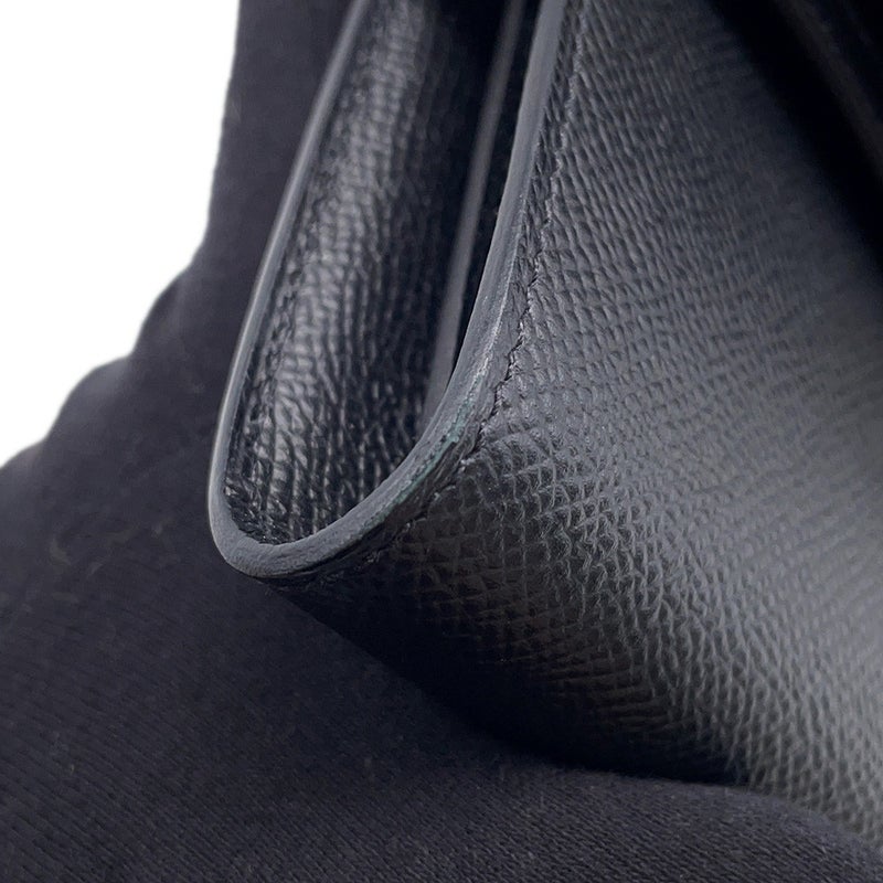 エルメス 長財布 ケリーウォレット ロング ブラック/ゴールド金具 エプソン Y刻印 財布 黒