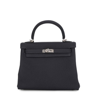 Hermès Kelly 25 Togo Palladium