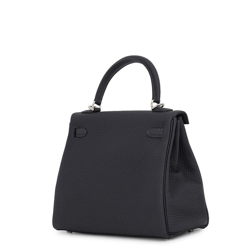 エルメス ハンドバッグ ケリー25 内縫い キャバン/シルバー金具 トゴ W刻印 HERMES Kelly 2wayバッグ