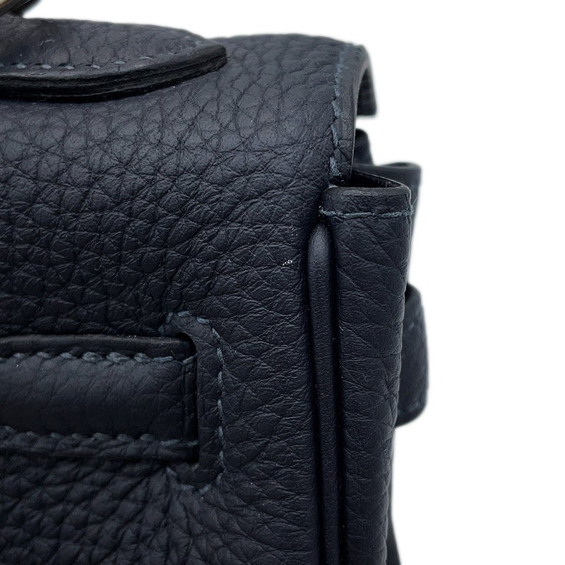 エルメス ハンドバッグ ケリー25 内縫い キャバン/シルバー金具 トゴ W刻印 HERMES Kelly 2wayバッグ