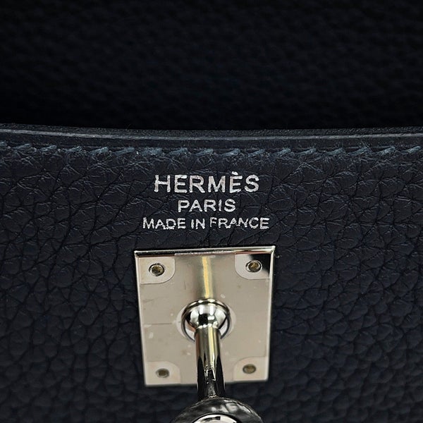エルメス ハンドバッグ ケリー25 内縫い キャバン/シルバー金具 トゴ W刻印 HERMES Kelly 2wayバッグ