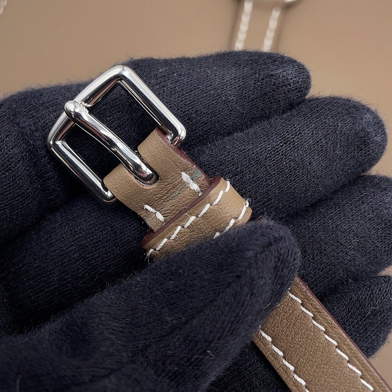 エルメス ショルダーバッグ グレナン トゥーゴー エトゥープ/シルバー金具 スイフト W刻印