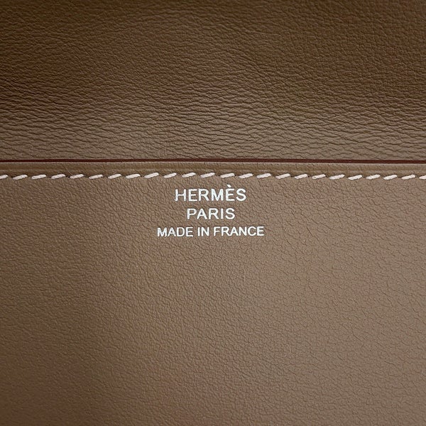 エルメス ショルダーバッグ グレナン トゥーゴー エトゥープ/シルバー金具 スイフト W刻印
