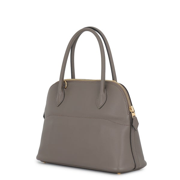 エルメス ハンドバッグ ボリード27 エタン/ゴールド金具 スイフト Y刻印 HERMES Bolide 2wayショルダーバッグ