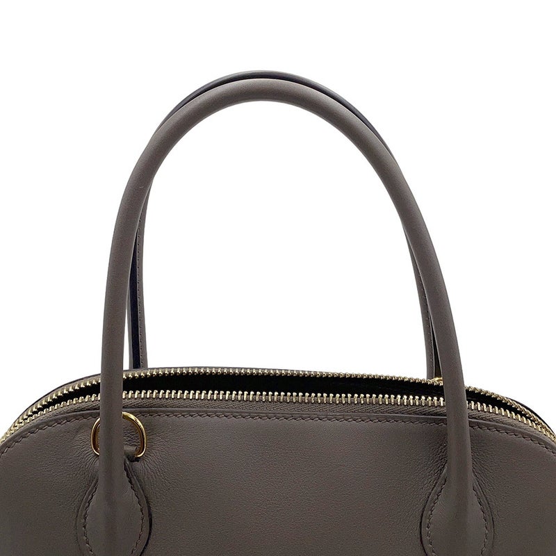 エルメス ハンドバッグ ボリード27 エタン/ゴールド金具 スイフト Y刻印 HERMES Bolide 2wayショルダーバッグ