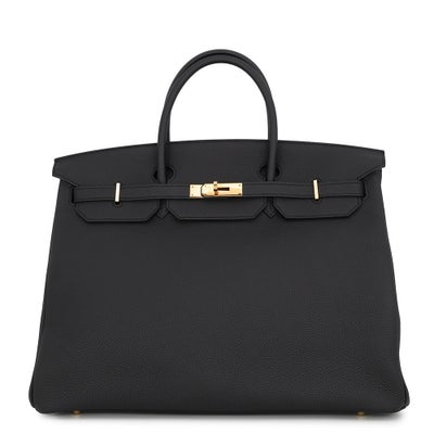 Hermès Birkin 40 Black Togo Gold