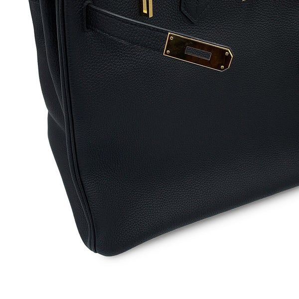 エルメス バーキン40 ブラック/ゴールド金具 トゴ C刻印 HERMES Birkin ハンドバッグ 黒