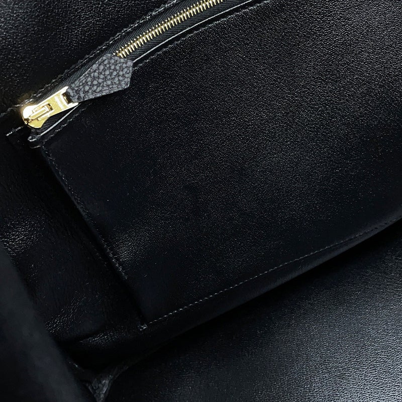 エルメス バーキン40 ブラック/ゴールド金具 トゴ C刻印 HERMES Birkin ハンドバッグ 黒