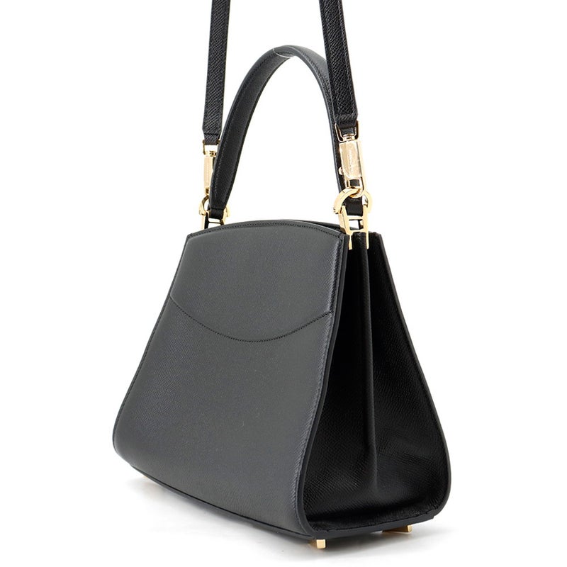 サルヴァトーレ・フェラガモ ハンドバッグ ニュー スタジオ ボックスS 21A210 Ferragamo 2way 黒