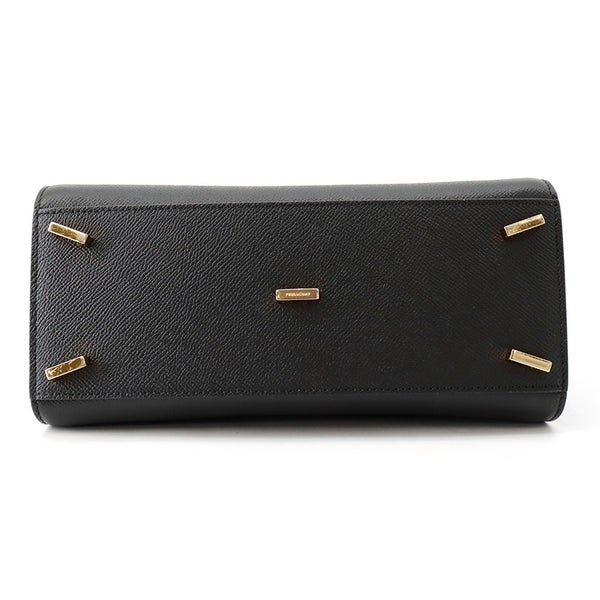 サルヴァトーレ・フェラガモ ハンドバッグ ニュー スタジオ ボックスS 21A210 Ferragamo 2way 黒