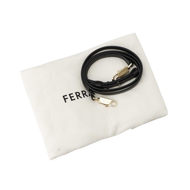 サルヴァトーレ・フェラガモ ハンドバッグ ニュー スタジオ ボックスS 21A210 Ferragamo 2way 黒