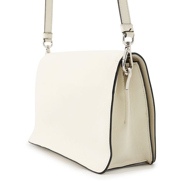 プラダ ショルダーバッグ グレースカーフ トライアングルロゴ 1BD296 PRADA バッグ 白
