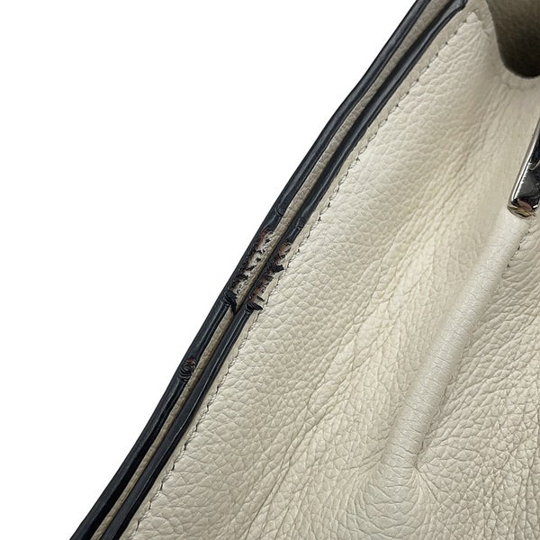 プラダ ショルダーバッグ グレースカーフ トライアングルロゴ 1BD296 PRADA バッグ 白