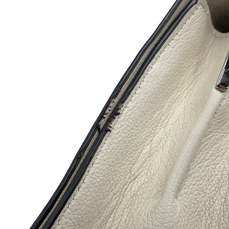 プラダ ショルダーバッグ グレースカーフ トライアングルロゴ 1BD296 PRADA バッグ 白
