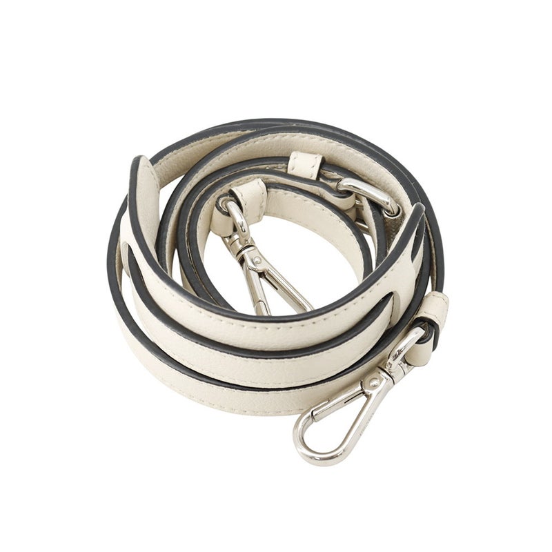 プラダ ショルダーバッグ グレースカーフ トライアングルロゴ 1BD296 PRADA バッグ 白
