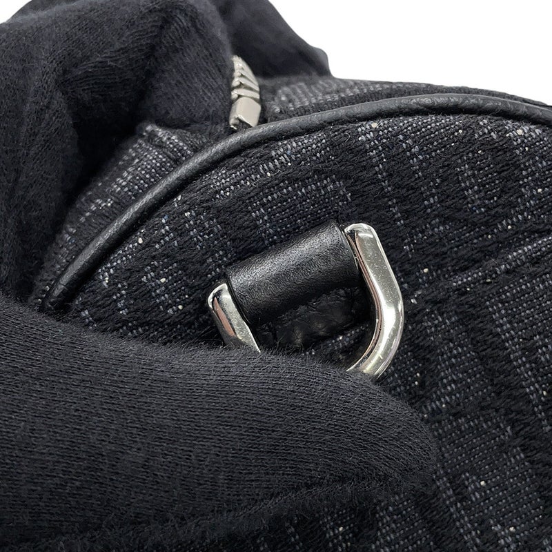 クリスチャン・ディオール ショルダーバッグ オブリーク ジャカード ローラー 1ROPO061YKY Christian Dior 黒