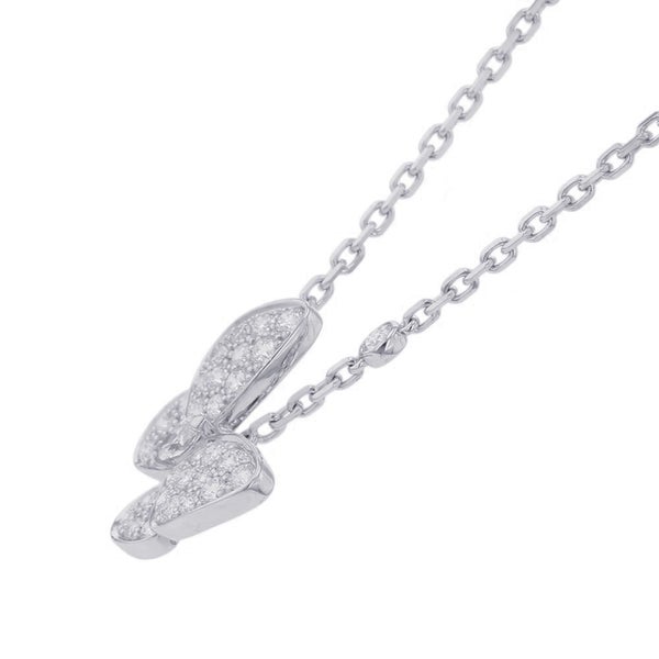 ヴァンクリ ネックレス ドゥ パピヨン ペンダント ダイヤモンド 36P 計0.88ct K18WGホワイトゴールド VCARO3M400