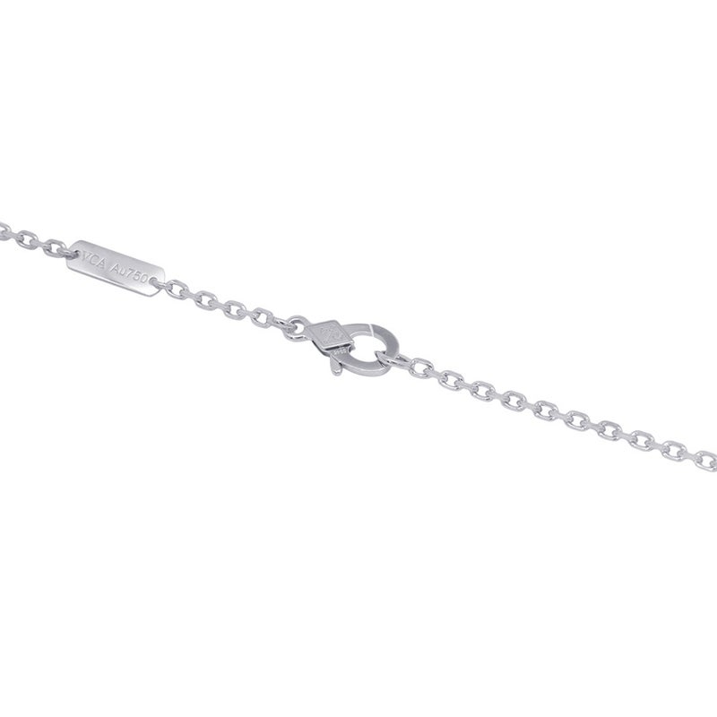 ヴァンクリ ネックレス ドゥ パピヨン ペンダント ダイヤモンド 36P 計0.88ct K18WGホワイトゴールド VCARO3M400