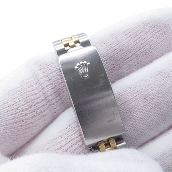 ロレックス デイトジャスト U番 69173 ROLEX 腕時計 K18YGイエローゴルド アイボリーコンピューター文字盤
