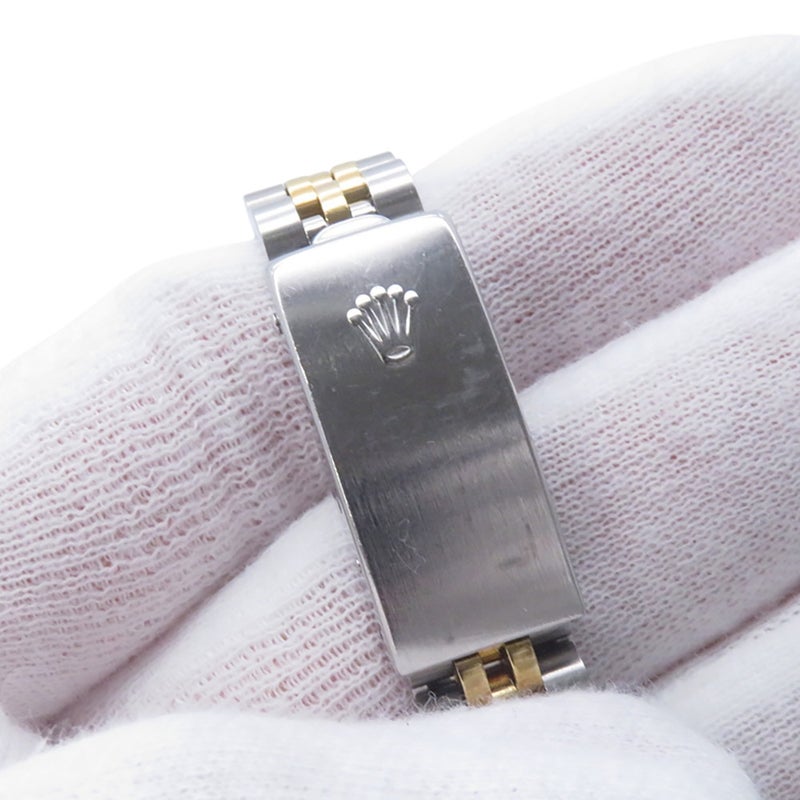 ロレックス デイトジャスト U番 69173 ROLEX 腕時計 K18YGイエローゴルド アイボリーコンピューター文字盤