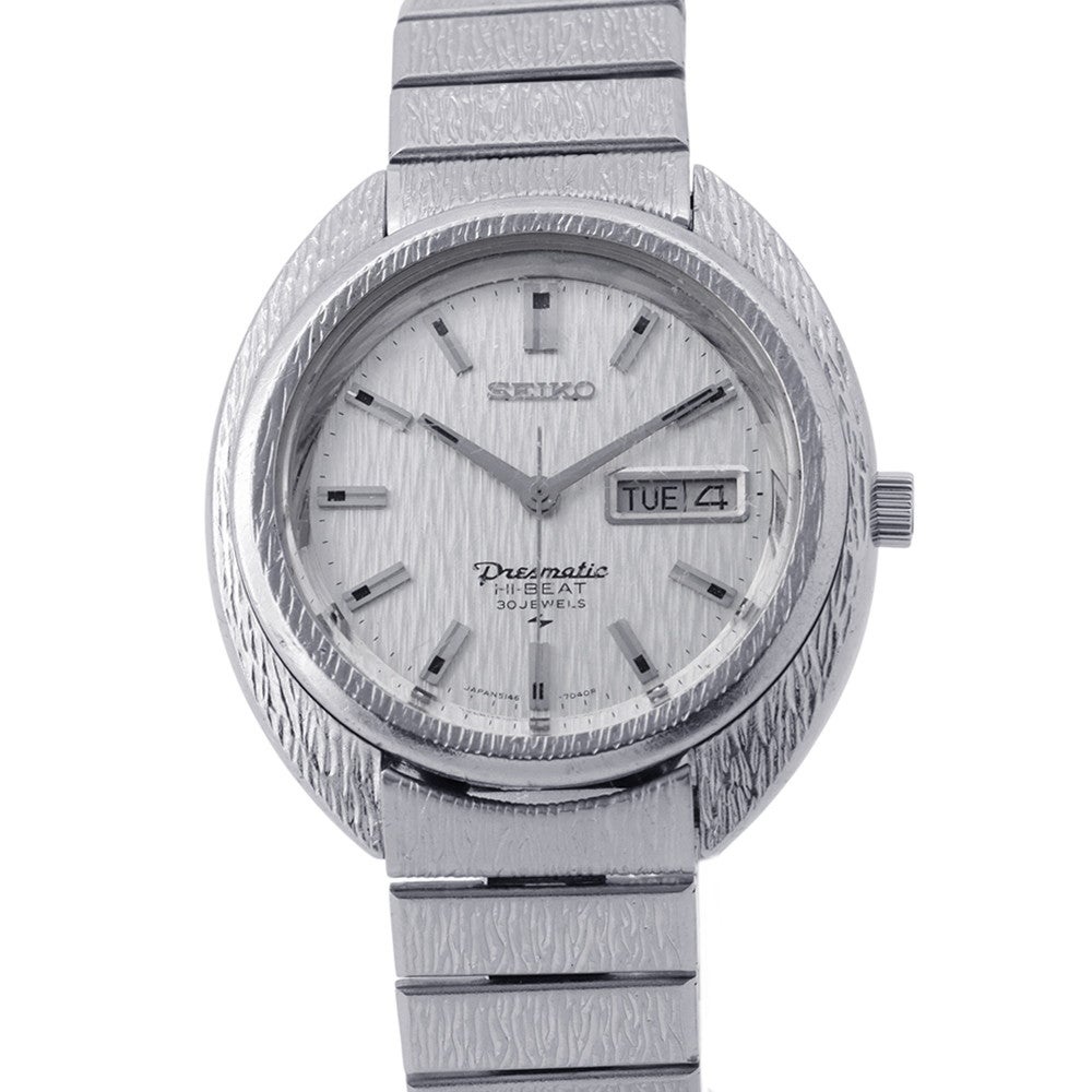 セイコー プレスマチック ハイビート 5146-7020 SEIKO 腕時計 シルバー