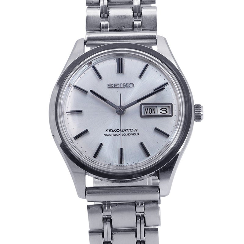 セイコー セイコーマチックR 8306-8001 SEIKO 腕時計 シルバー文字盤 ヴィンテージ