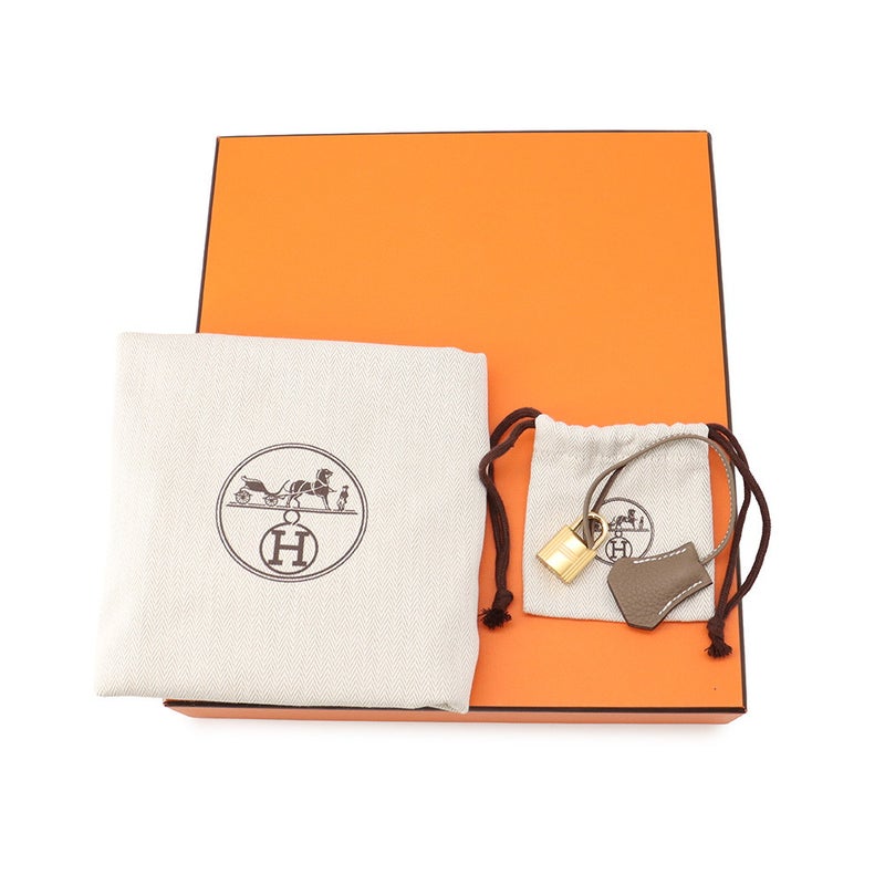 エルメス バーキン25 エトゥープ/ゴールド金具 トゴ G刻印 HERMES Birkin ハンドバッグ