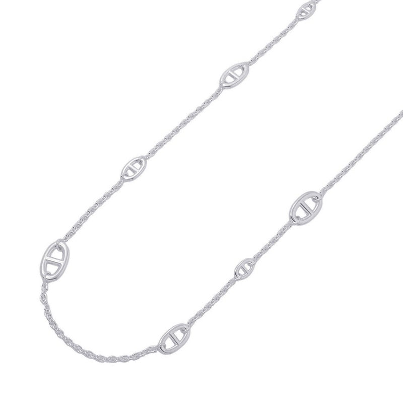 エルメス ネックレス シェーヌダンクル ファランドール SV925シルバー サイズ80 HERMES ロングネックレス Farandole
