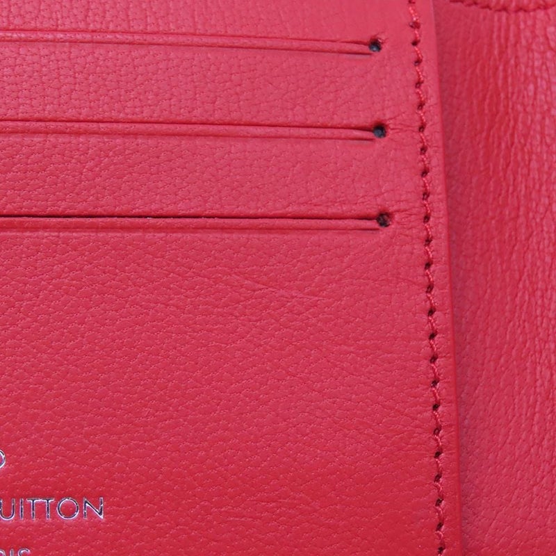 ルイヴィトン 二つ折り財布 オーストリッチ ポルトフォイユ・ミュルティプル LOUIS VUITTON 財布