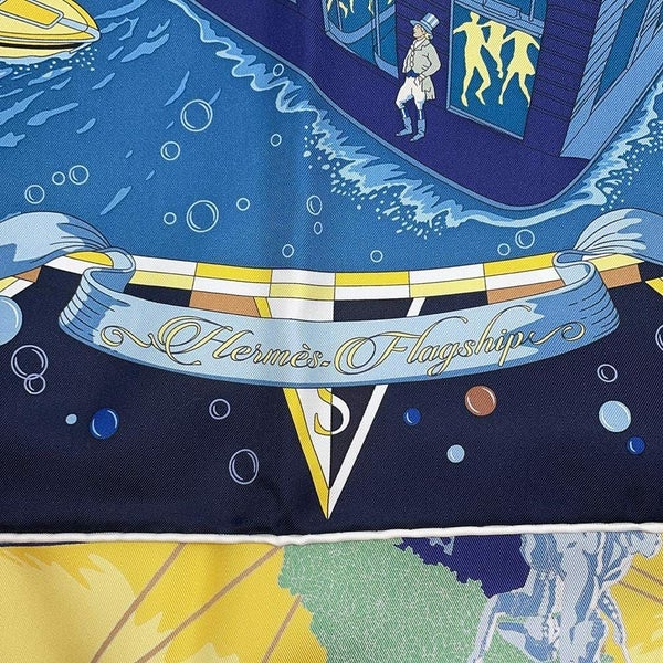 エルメス スカーフ カレ90 エルメス・フラッグシップ FLAG SHIP HERMES 2024春夏