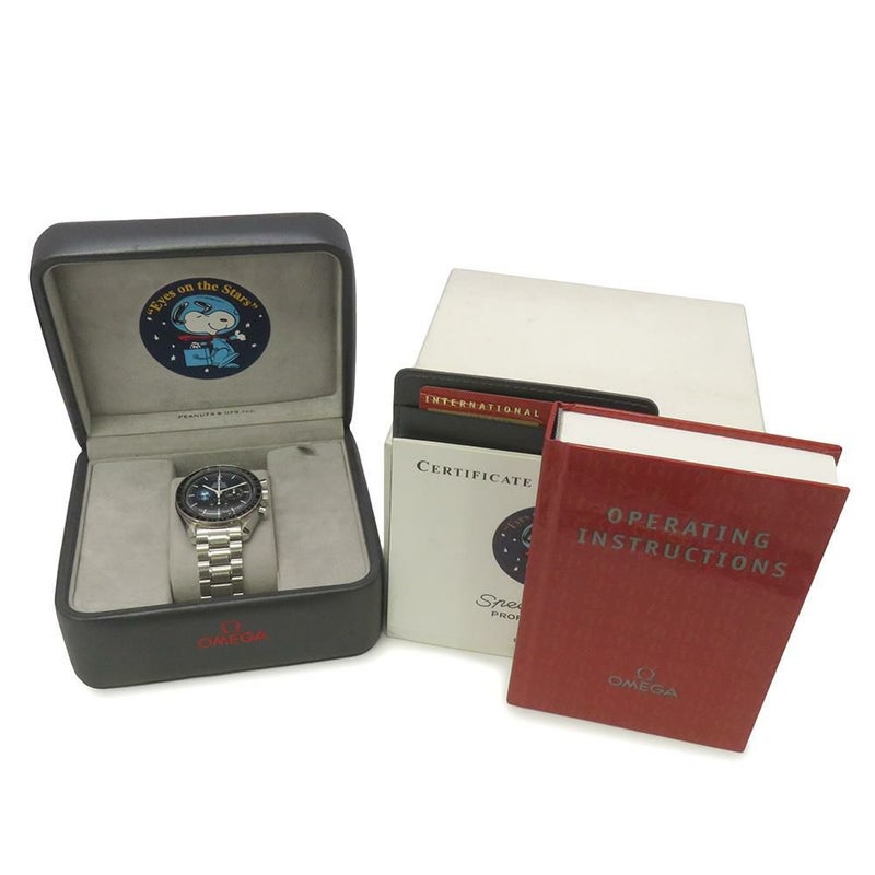 オメガ スピードマスター プロフェッショナル スヌーピーアワード ムーンウォッチ 3578.51 世界限定5441本 黒文字盤