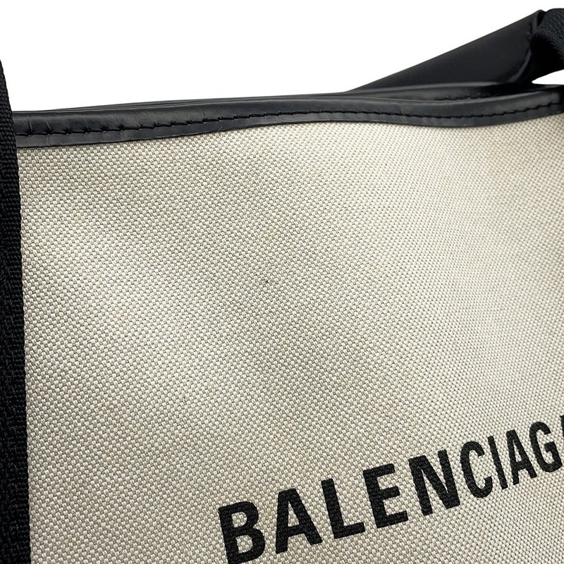 バレンシアガ トートバッグ ネイビーカバス S ポーチ付 339933 BALENCIAGA