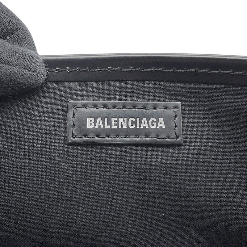 バレンシアガ トートバッグ ネイビーカバス S ポーチ付 339933 BALENCIAGA