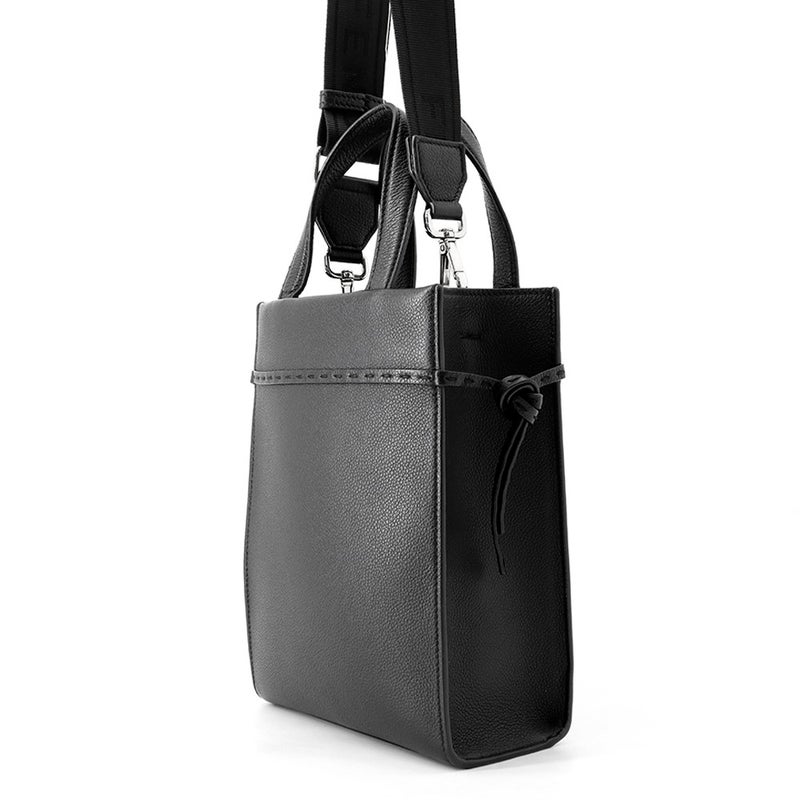 フェンディ ハンドバッグ ゴートゥショッパー スモール 7VA584 FENDI 2way ショルダーバッグ 黒