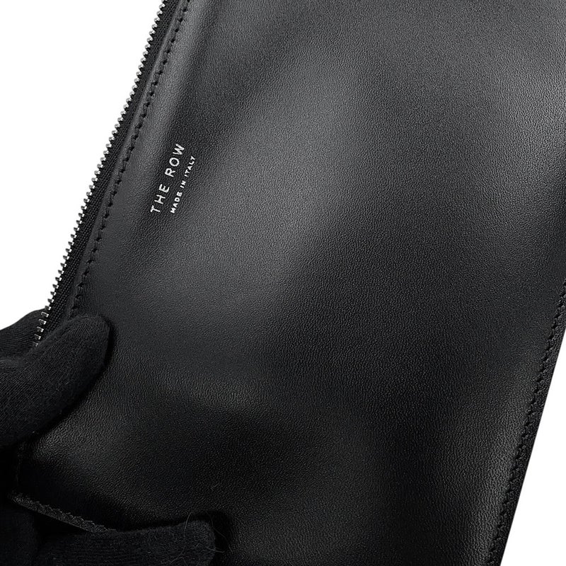 ザ ロウ ハンドバッグ NINA レザー W1602 THE ROW 黒
