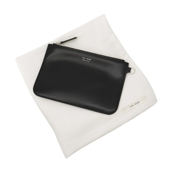 ザ ロウ ハンドバッグ NINA レザー W1602 THE ROW 黒
