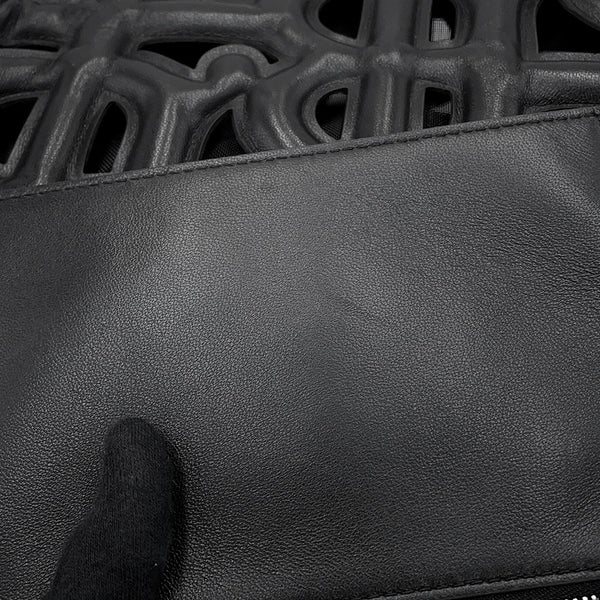 バーバリー ハンドバッグ ロンビ バッグ ラムスキン メッシュ 8053369 BURBERRY 黒