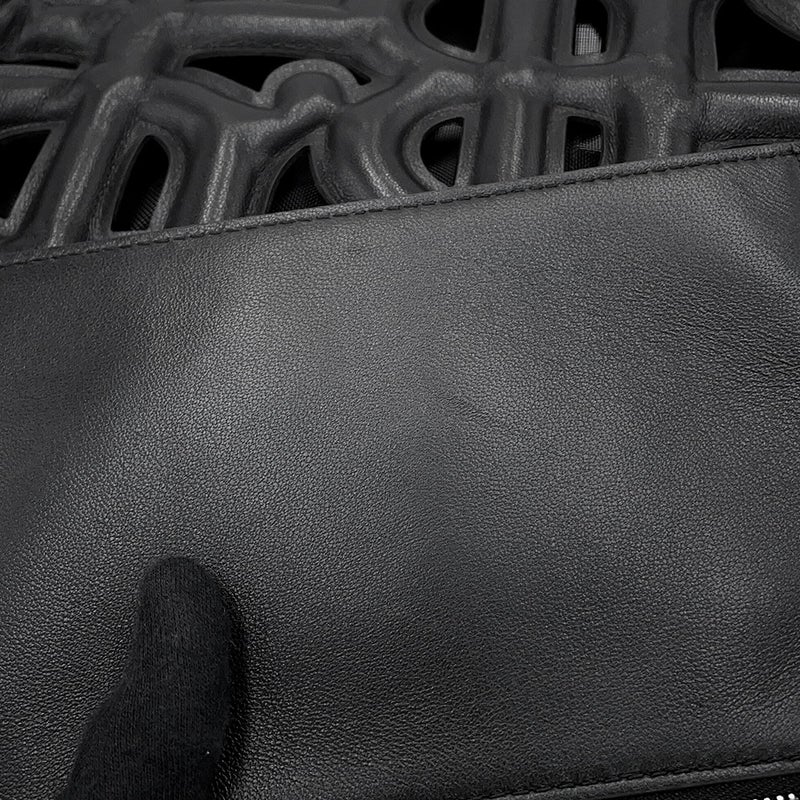 バーバリー ハンドバッグ ロンビ バッグ ラムスキン メッシュ 8053369 BURBERRY 黒