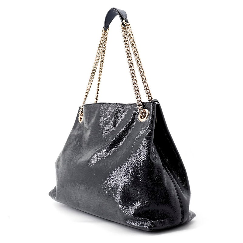 グッチ チェーントートバッグ ソーホー トートバッグ パテント 308982 GUCCI