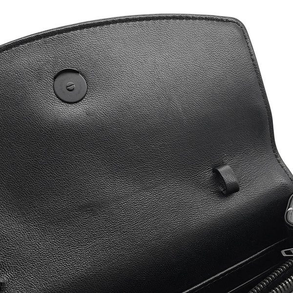 バレンシアガ チェーンショルダーバッグ ロゴ 561507 BALENCIAGA バッグ 斜め掛け チェーンウォレット 財布 黒