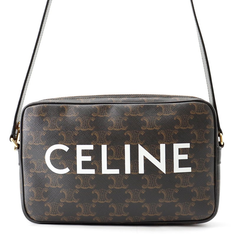 セリーヌ ショルダーバッグ トリオンフ ホリゾンタル ミディアム メッセンジャーバッグ 19450 2CIM 38OG CELINE