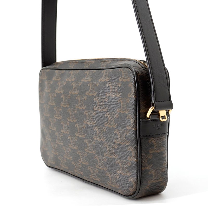 セリーヌ ショルダーバッグ トリオンフ ホリゾンタル ミディアム メッセンジャーバッグ 19450 2CIM 38OG CELINE