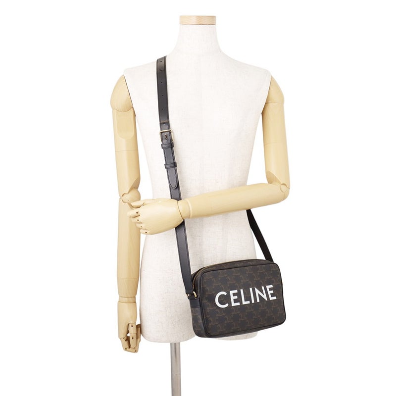 セリーヌ ショルダーバッグ トリオンフ ホリゾンタル ミディアム メッセンジャーバッグ 19450 2CIM 38OG CELINE