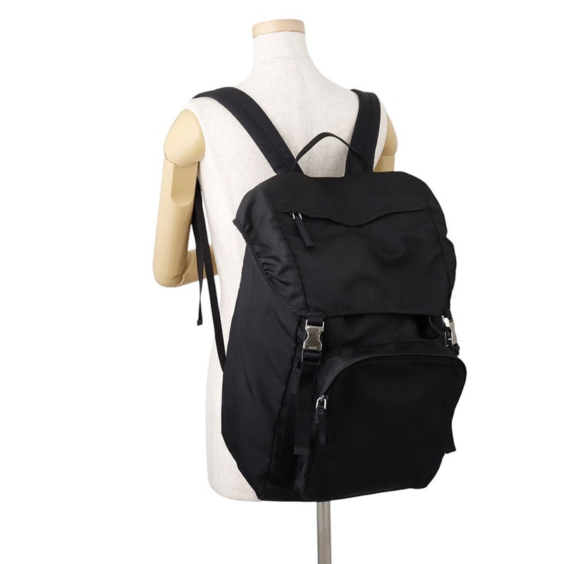 プラダ バックパック ナイロン V135 PRADA リュック 黒
