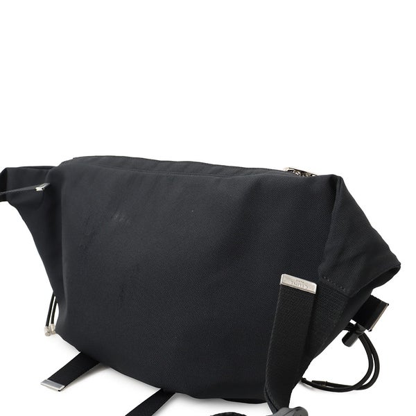セリーヌ ボディバッグ トレッキング スモール ベルトバッグ キャンバス 116362DMT CELINE メンズ 黒