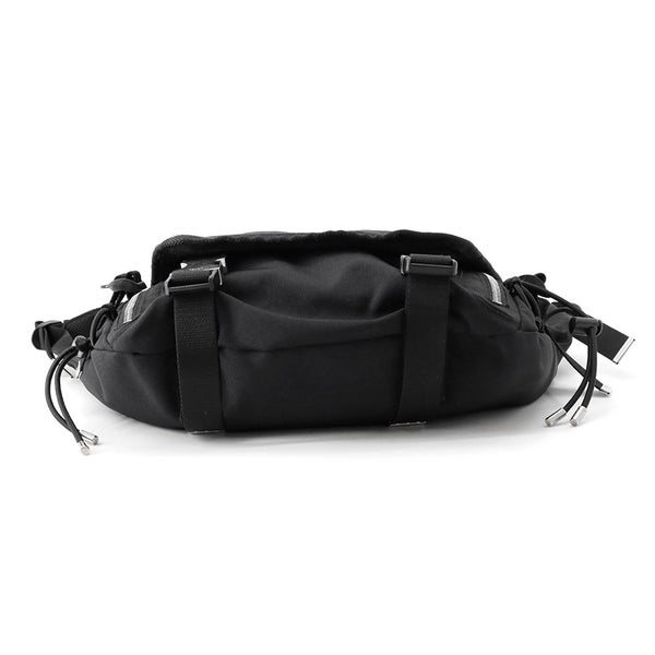 セリーヌ ボディバッグ トレッキング スモール ベルトバッグ キャンバス 116362DMT CELINE メンズ 黒