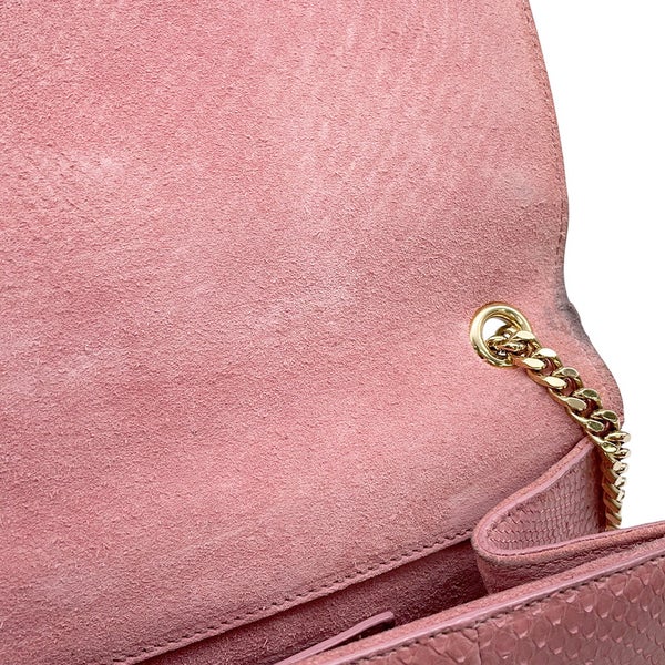 サンローランパリ チェーンショルダーバッグ タッセル パイソン 354119 SAINT LAURENT PARIS バッグ