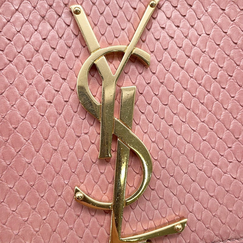 サンローランパリ チェーンショルダーバッグ タッセル パイソン 354119 SAINT LAURENT PARIS バッグ